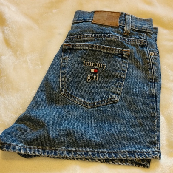 Tommy Hilfiger Pants - Tommy Girl Vtg. jean shorts Size 8 Jr.